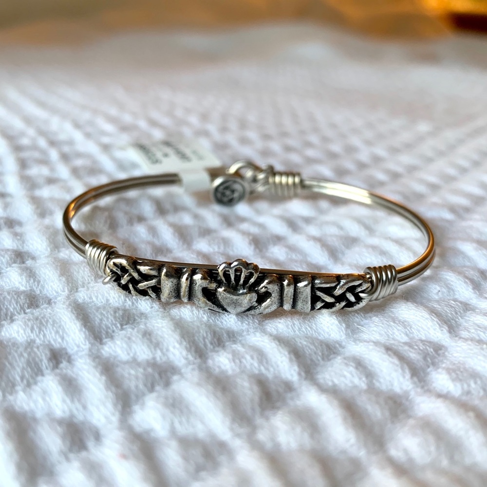 Luca + Danni Claddagh Bracelet Silver